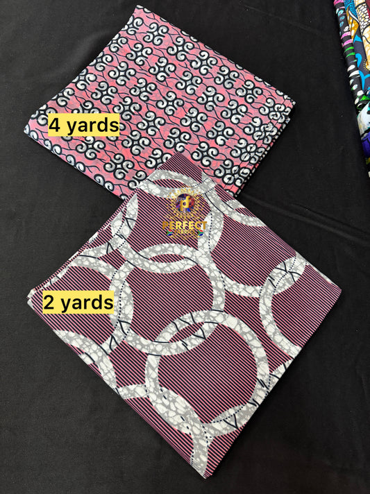 100% Cotton Ankara Combo