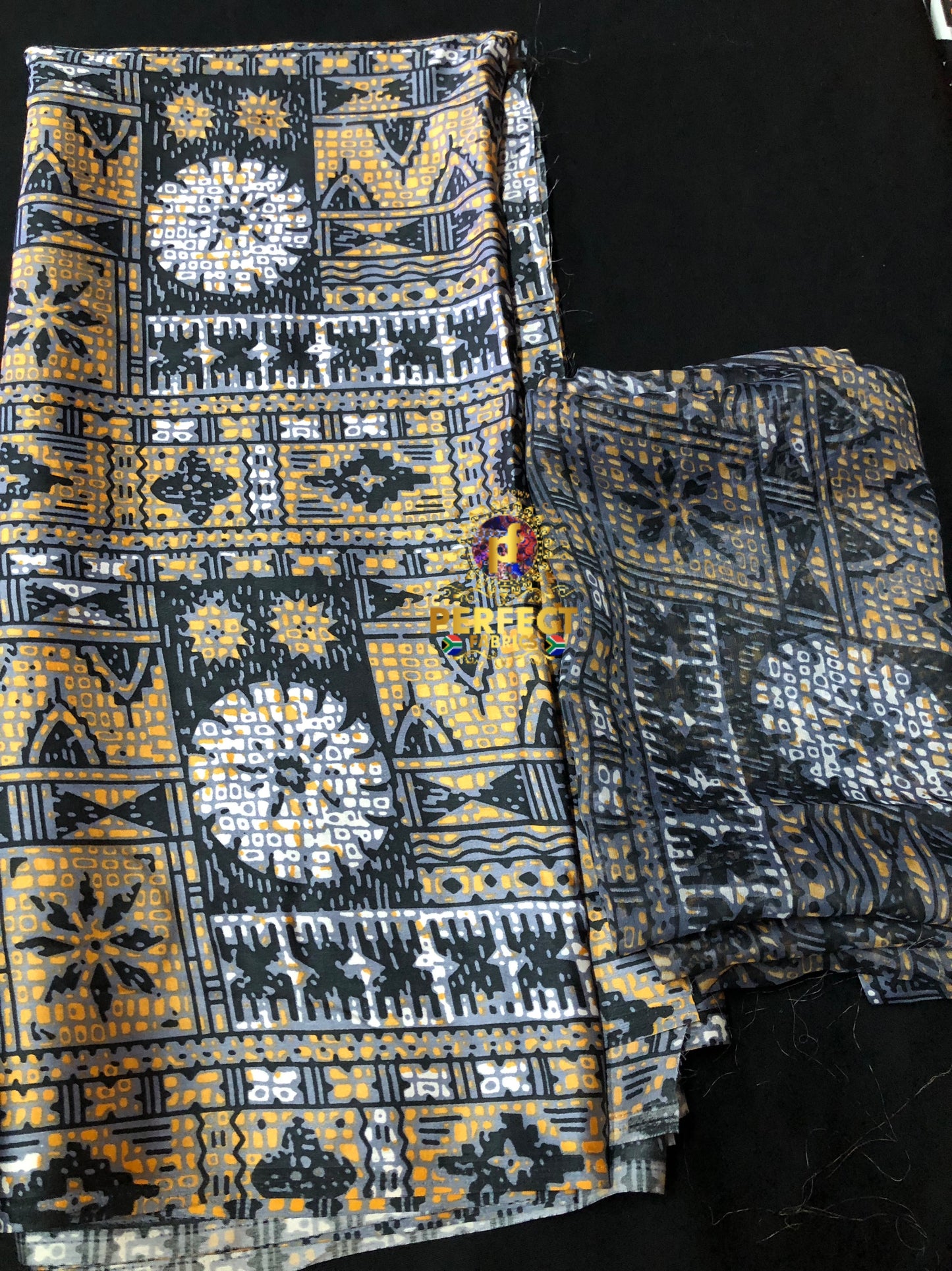 Unique Tribal Ankara Silk Set