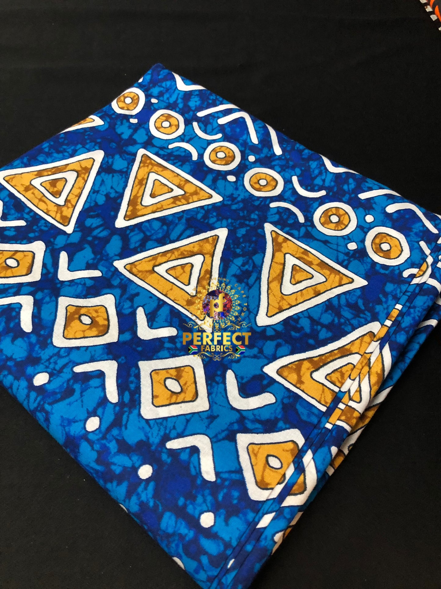 Unique Blue Tribal Ankara