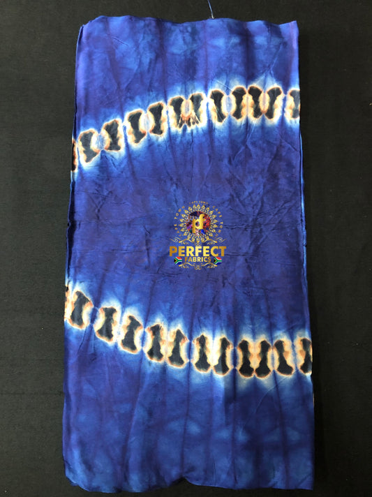 Blue Silk Adire