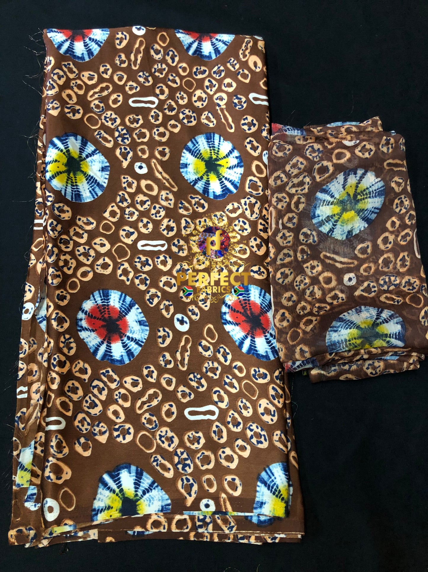Unique Adire Silk Set