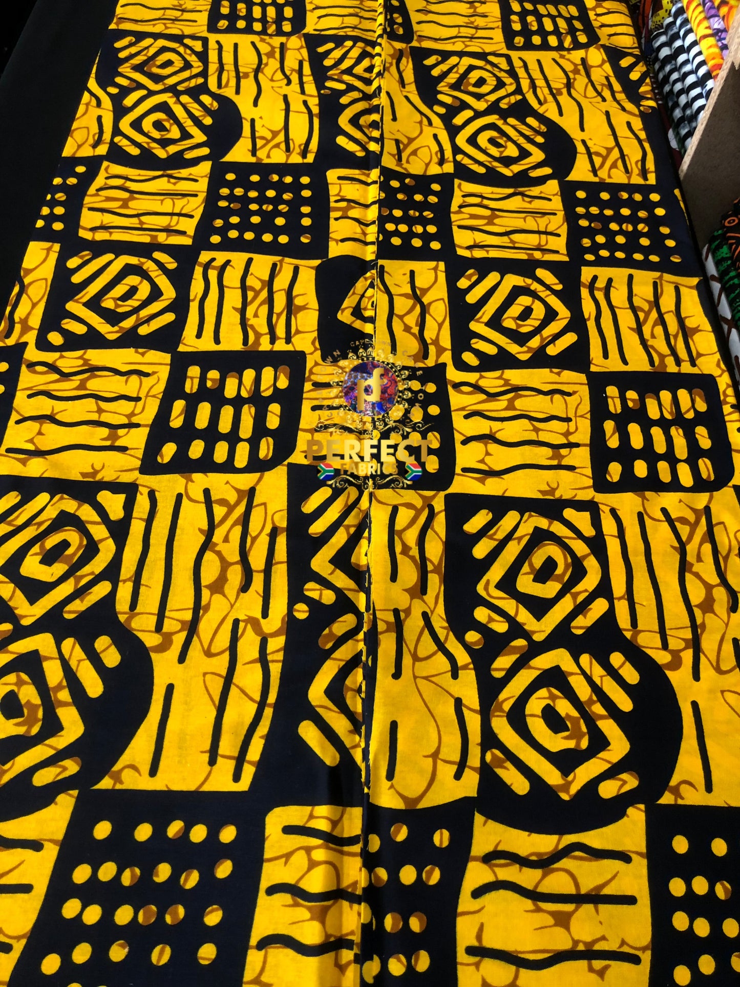 Black & Gold Tribal Ankara