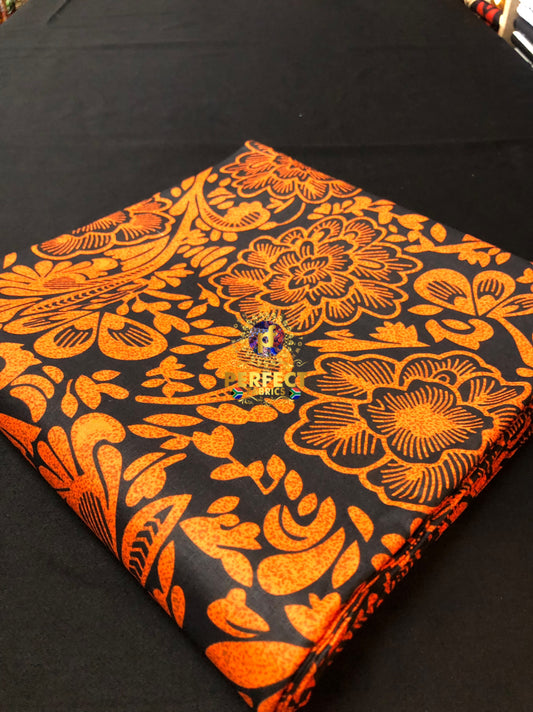 Orange Cotton Ankara