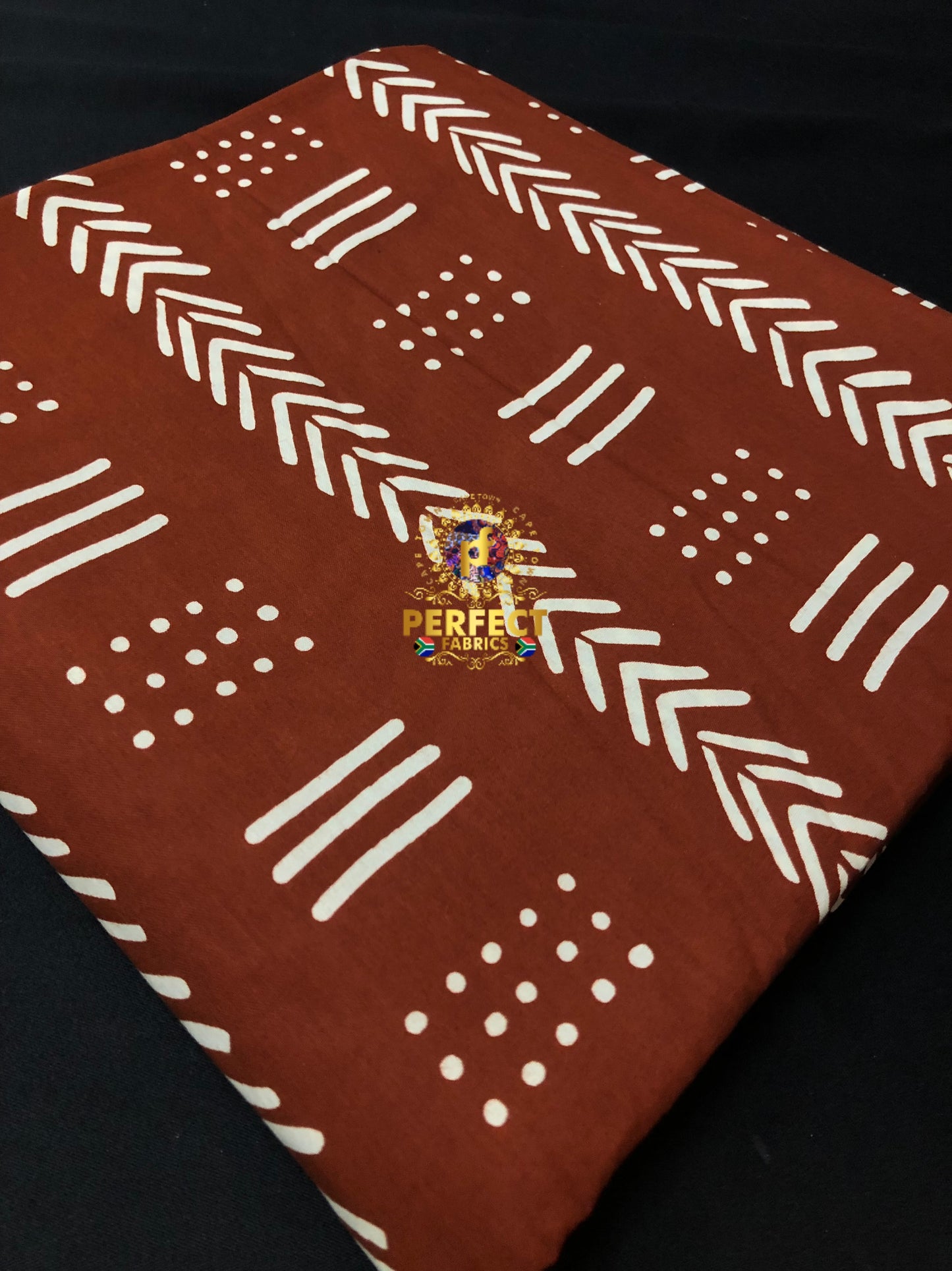 Brown & White Tribal Ankara