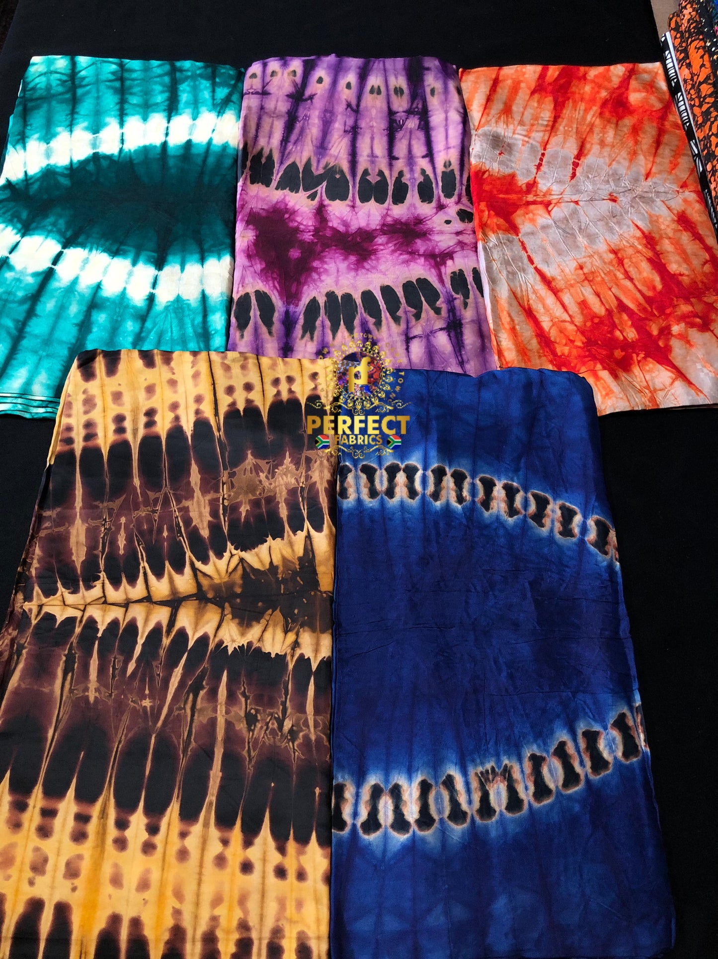 5pcs Silk Adire Combo