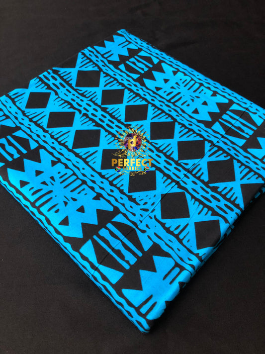 Blue & Black Tribal Ankara