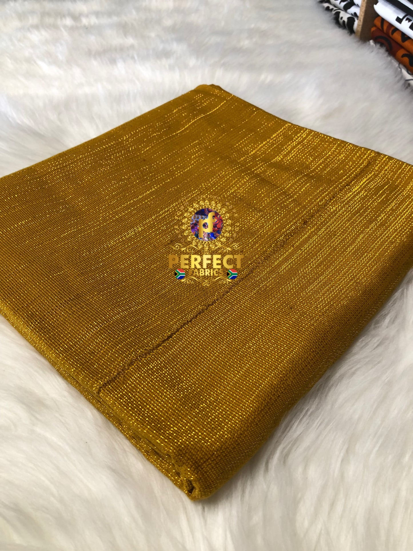 Fugu- Rich Gold Shimmery Plain