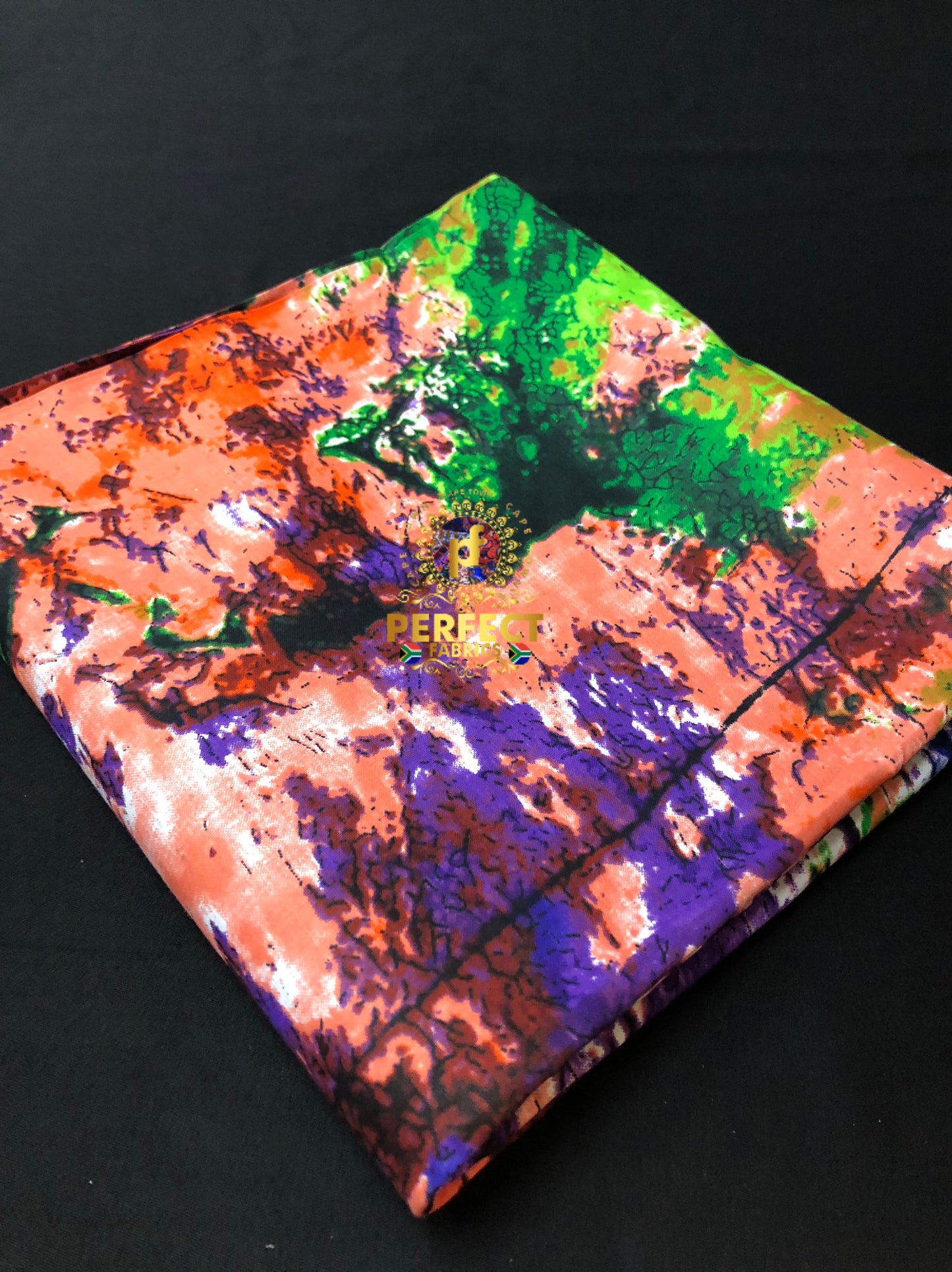 Colorful Adire Splash Ankara