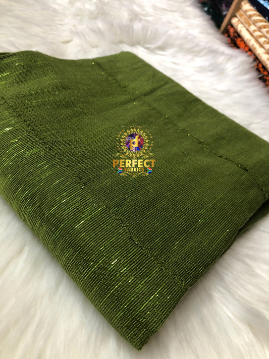 Ashanti - Olive Shimmery Plain