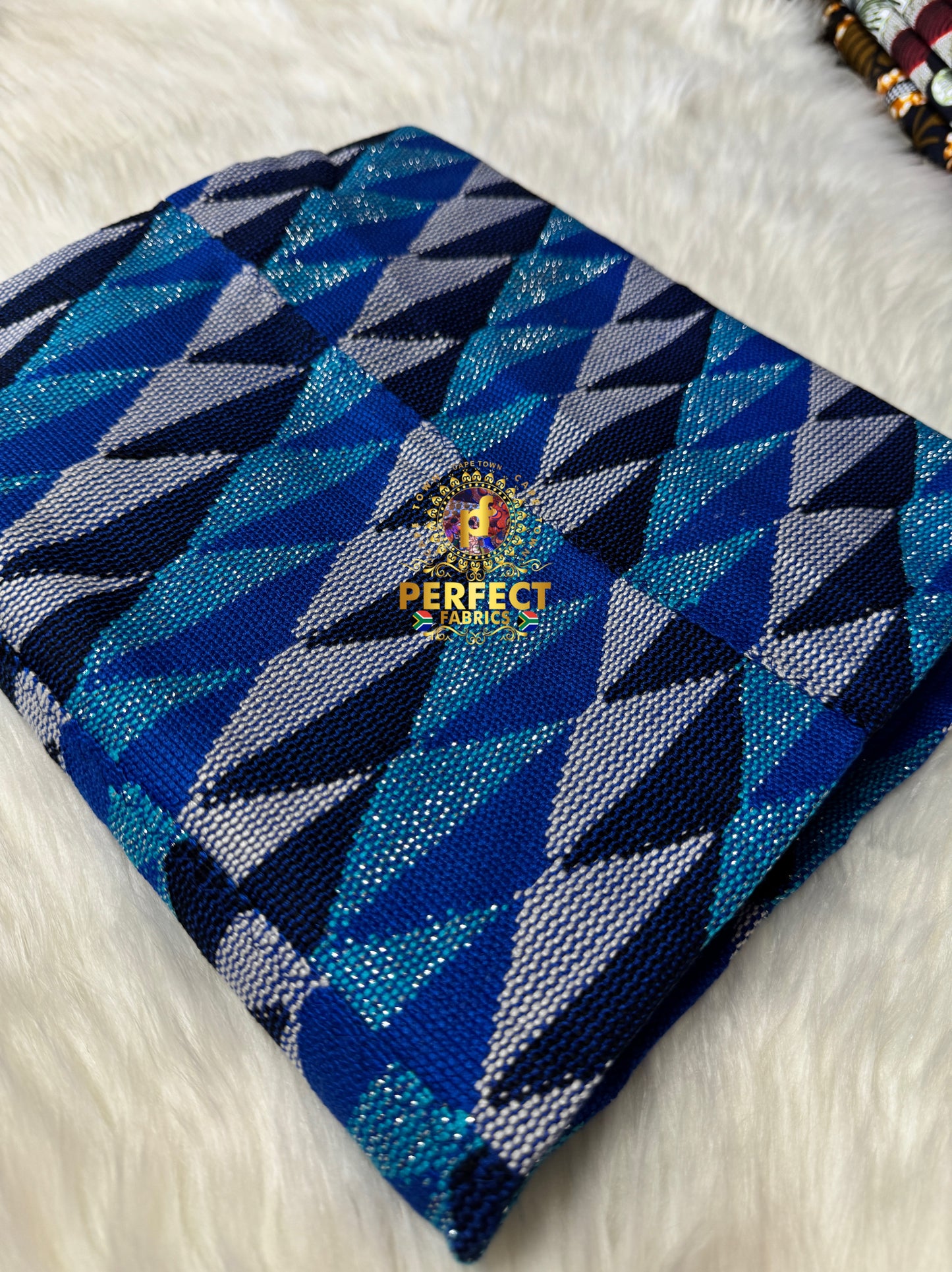 Blue Tones Ashanti Kente