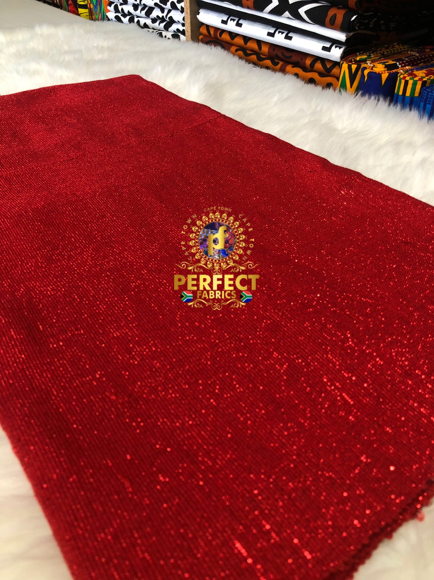 Fugu- Mixed Red Shimmery Plain