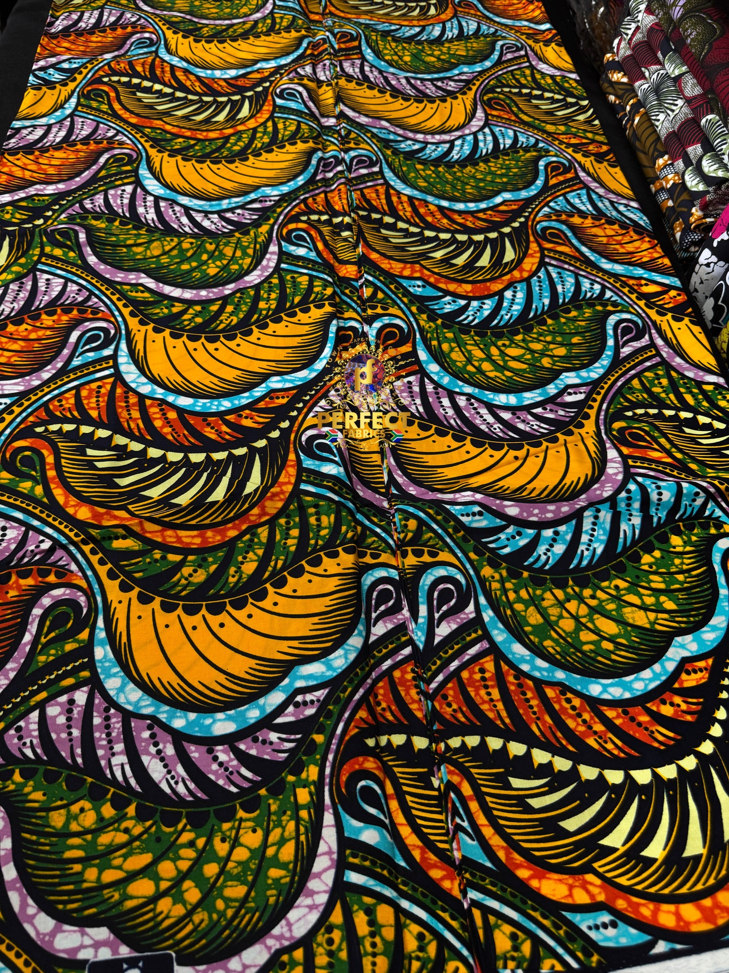 Unique Floral Cotton Ankara