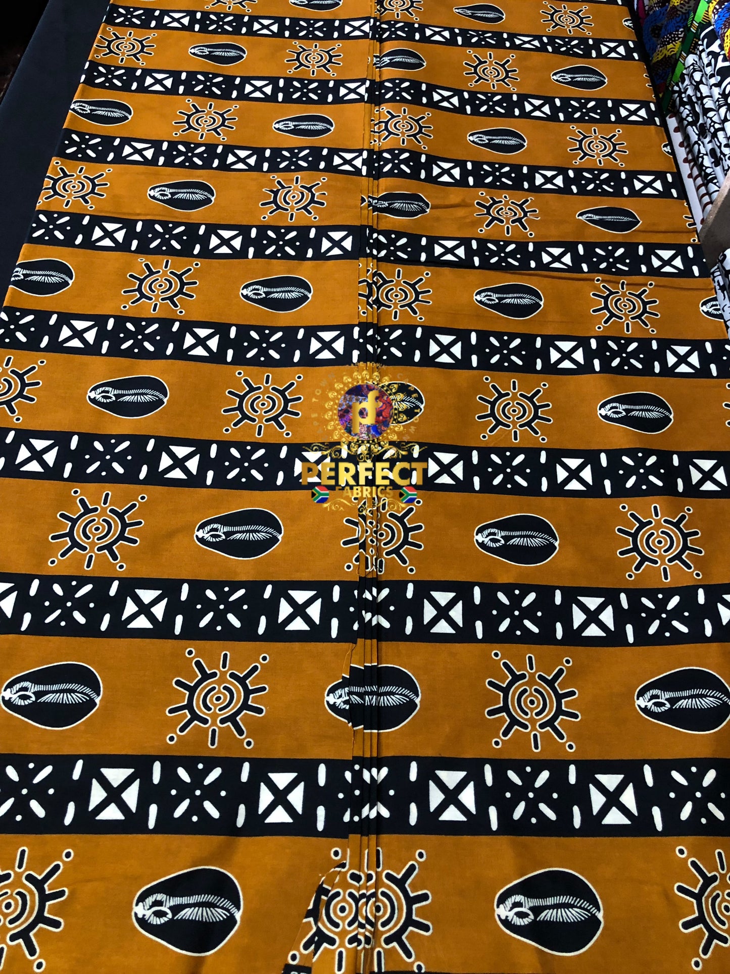 Unique Brown Tribal Ankara