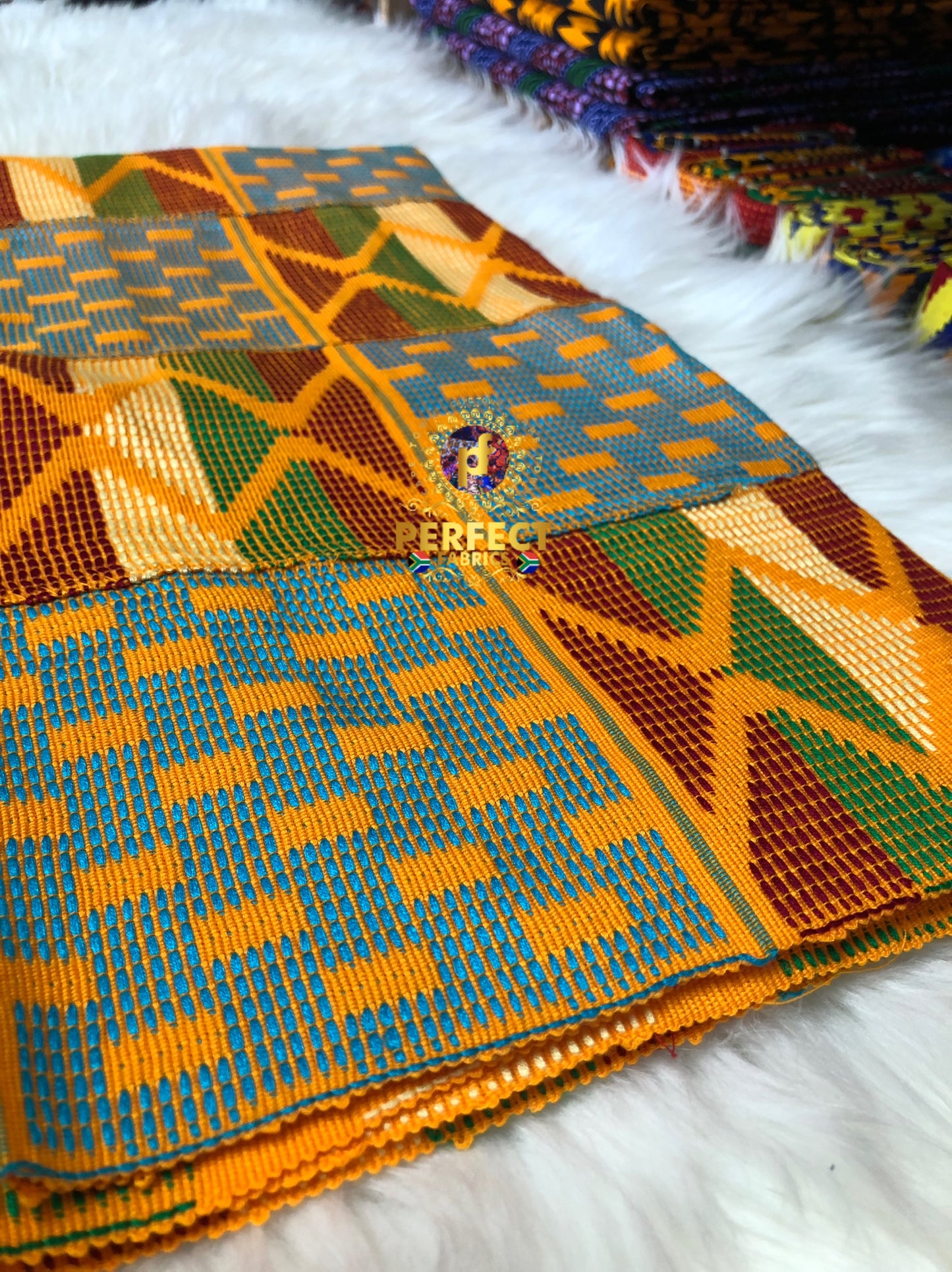 Colorful Ashanti Kente