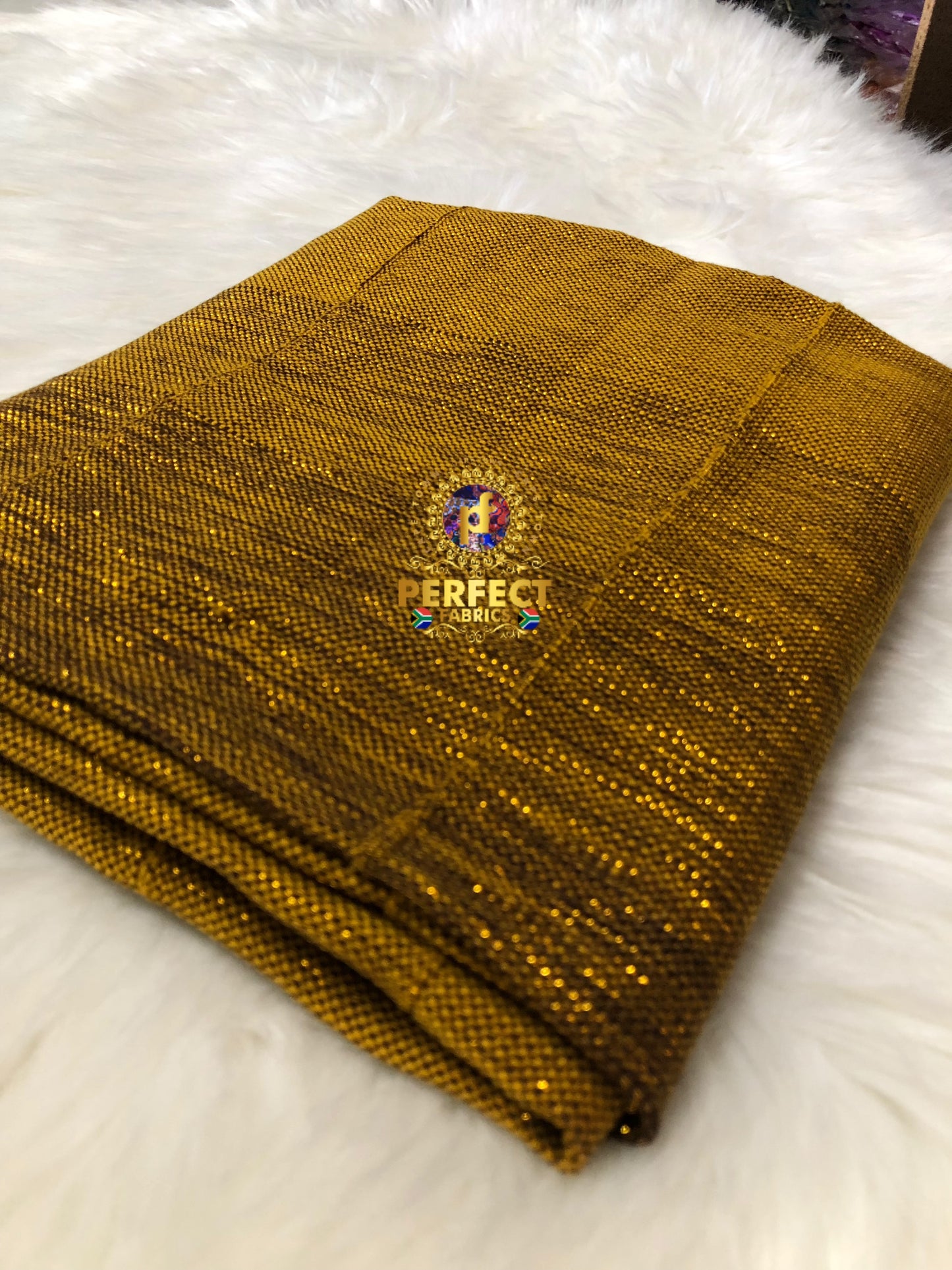 Brown & Gold Ombre Kente