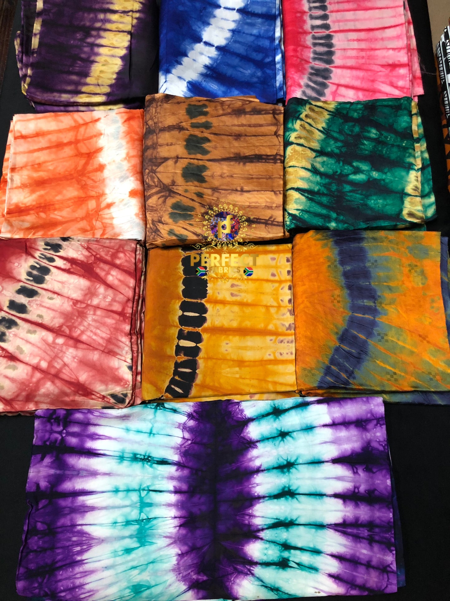 10pcs Silk Adire Combo