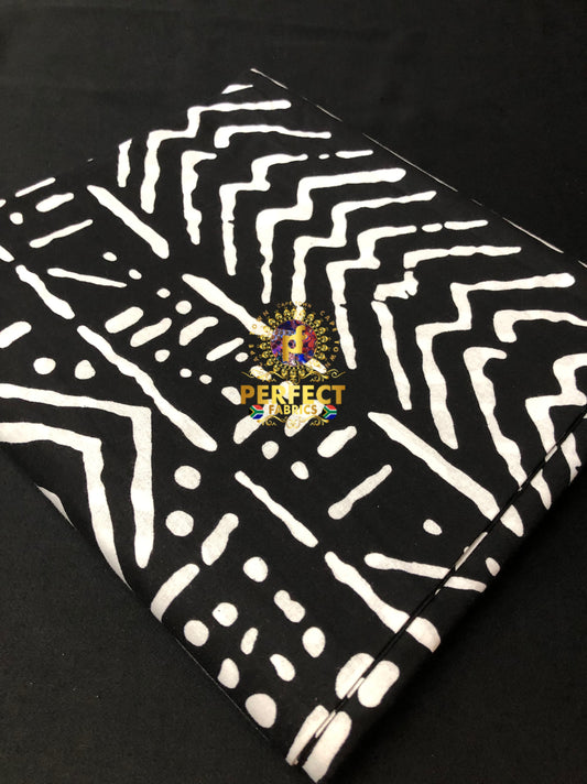 Black & White Tribal Ankara