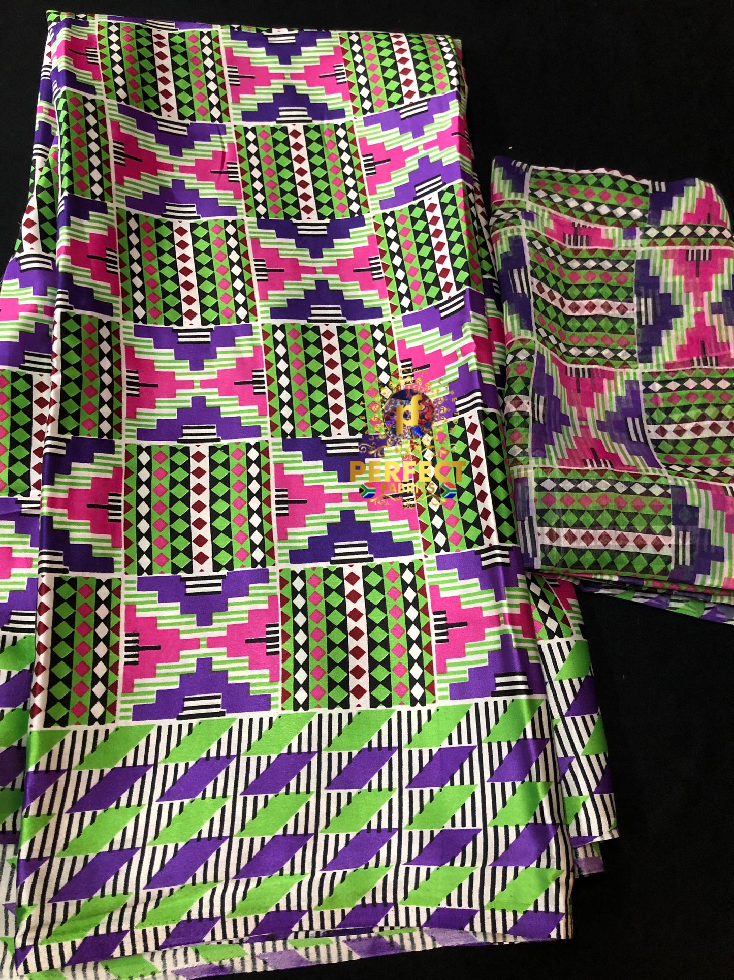 Kente Silk Set