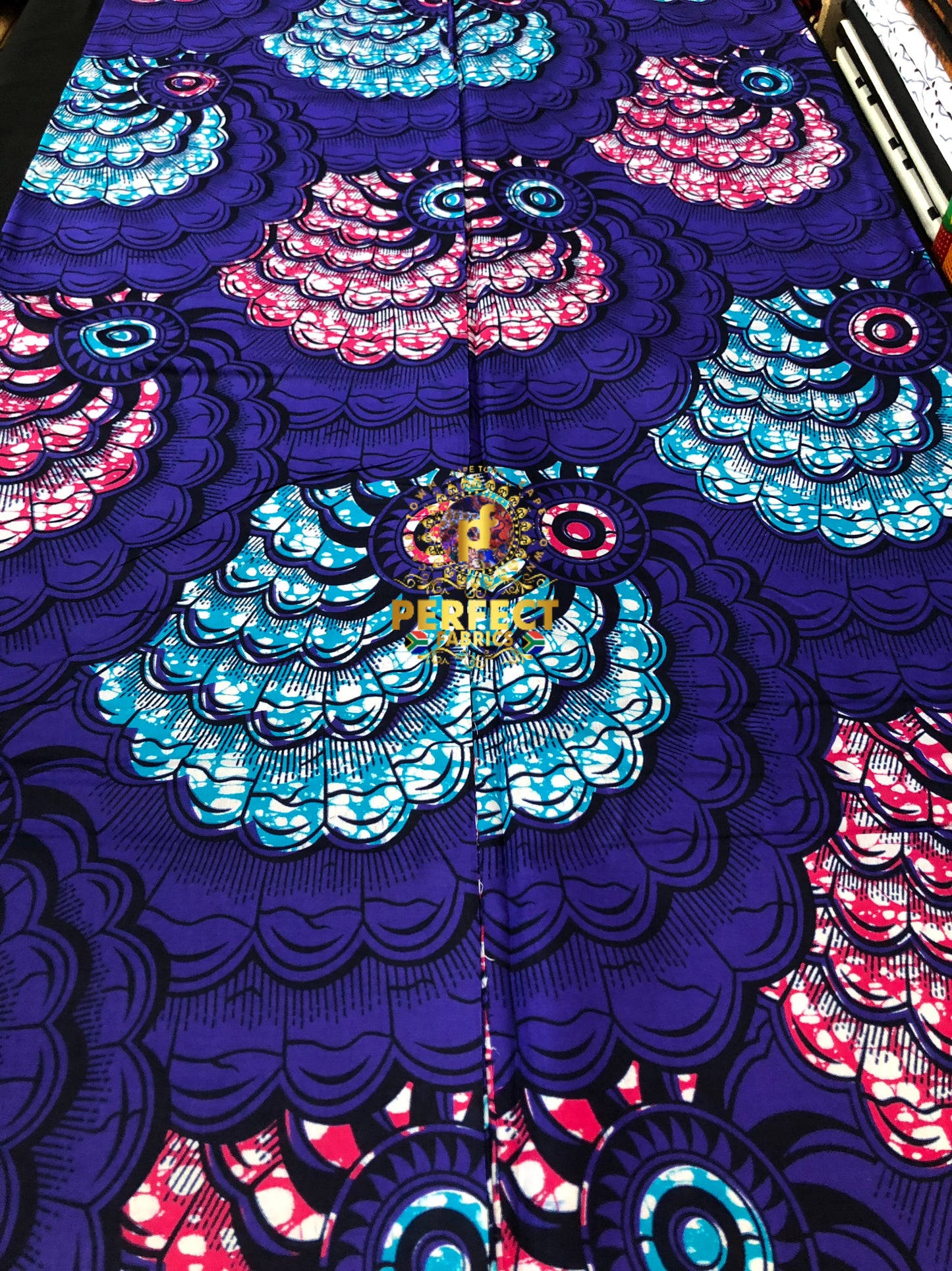 Unique Floral Cotton Ankara